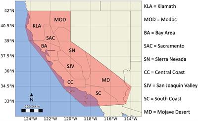 A live fuel moisture climatology in California